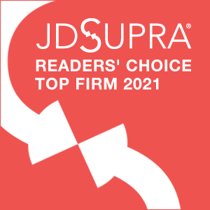 JD Supra Readers Choice Top Firm 2021